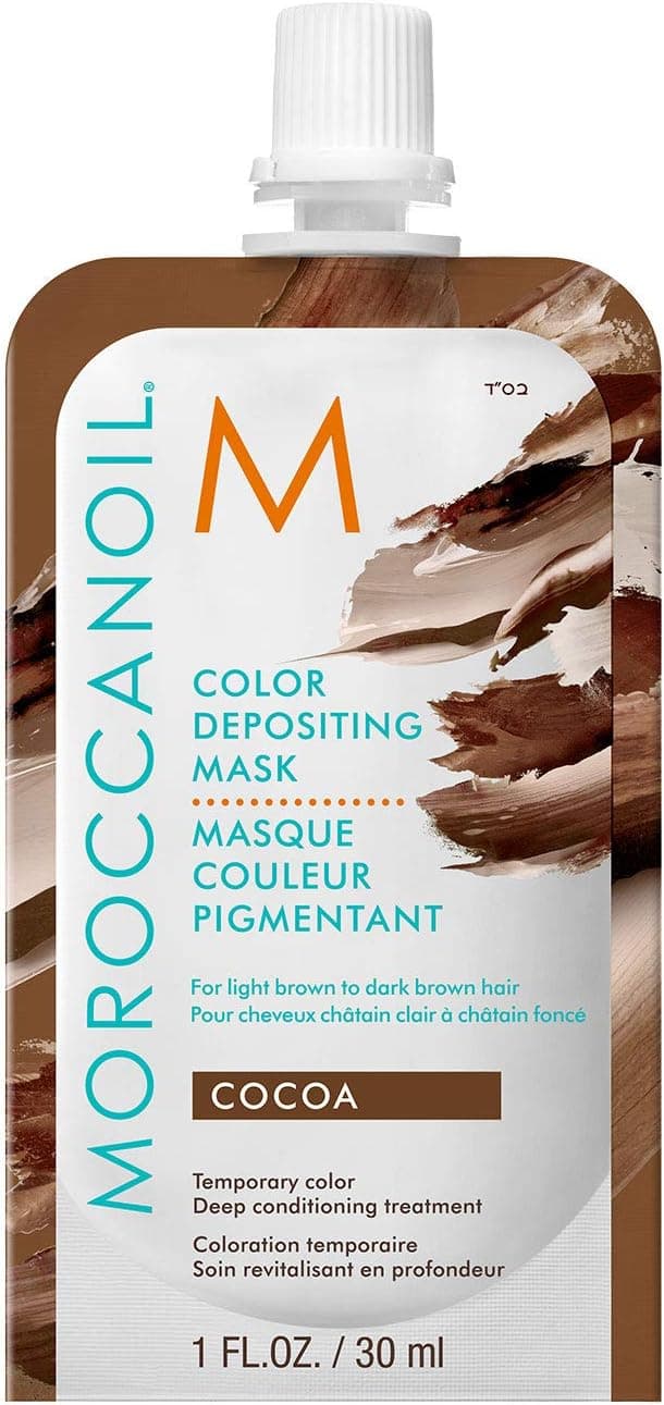 Detalle de Moroccanoil Color Depositing Mask: maschera colorante temporanea per rinfrescare e nutrire i capelli
