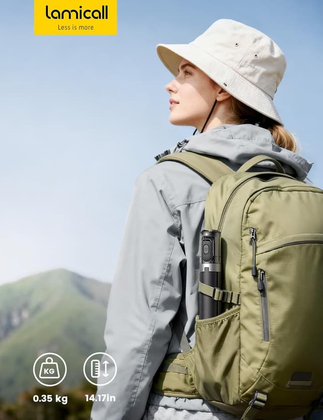 Thumbnail 6 de Lamicall 65-inch phone tripod, selfie stick