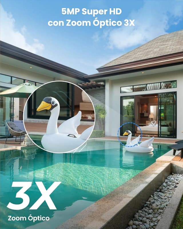 Thumbnail 2 de Reolink E1 Outdoor 5MP PTZ con seguimiento