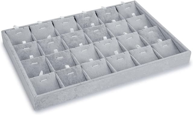 Thumbnail 3 de Papten Bandeja Apilable de Terciopelo para Joyas 💍