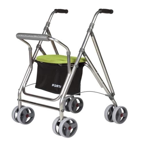Imagen de Rollator de aluminio plegable pistacho en OfertitasTOP