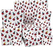 Imagen de Luxury ECO Xmas Gift Wrap 6 sheets recyclable wrapping paper en OfertitasTOP