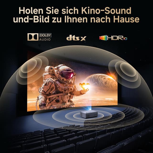 Detalle 2 de KOGATA 4K Smart Beamer Heimkino-Projektor