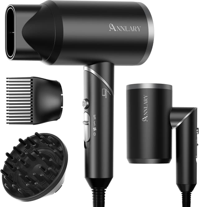 Detalle de ANNLARY Hair Dryer with Comb 1800W