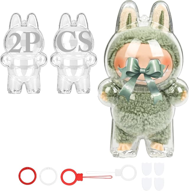 Imagen de LABUBU Monsters Clear Protective Case 2-Pack en OfertitasTOP