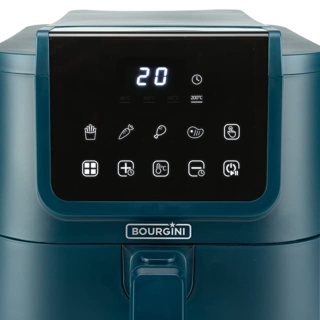 Detalle 2 de Bourgini Health fryer Slim 8 L — freidora sin PFAS con cesta de cerámica