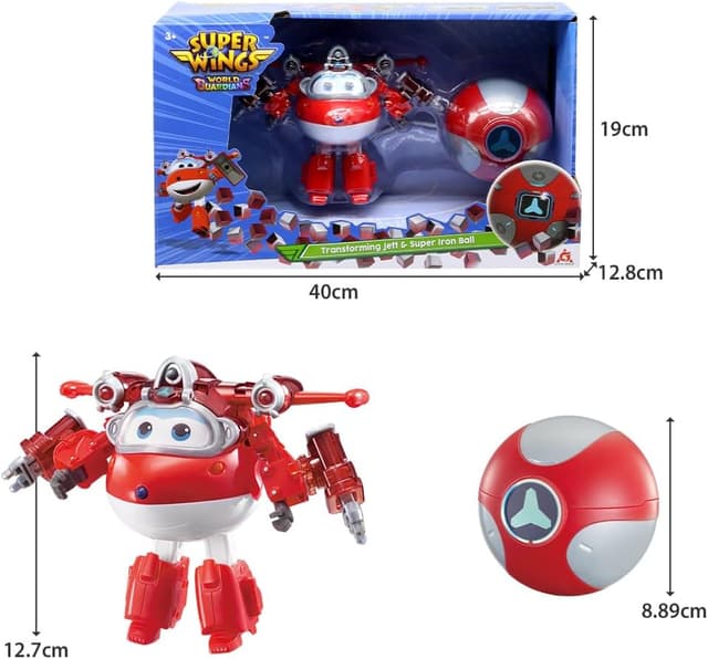 Thumbnail 5 de Super Wings Jett Iron Power 12,7 cm