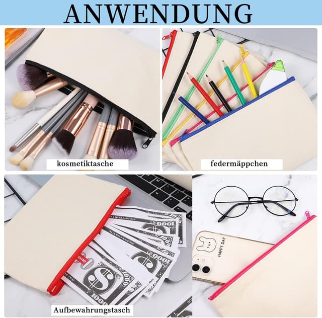 Thumbnail 1 de Yoosso DIY Stoffbeutel 12x21 cm