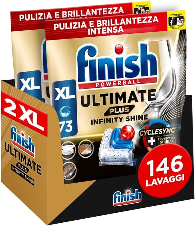 Thumbnail 5 de Finish Ultimate PLUS Infinity Shine 146 capsule