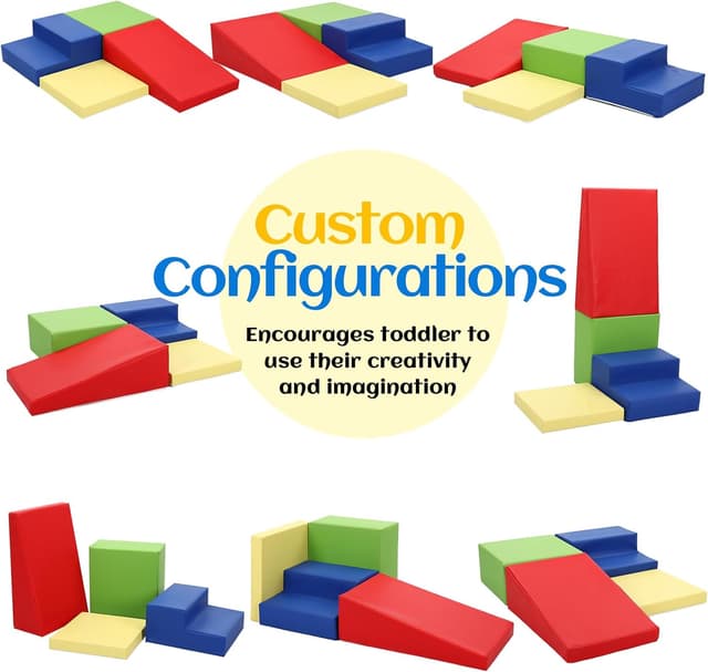 Thumbnail 6 de JungleDove 4‑piece Soft Play Set for Toddlers