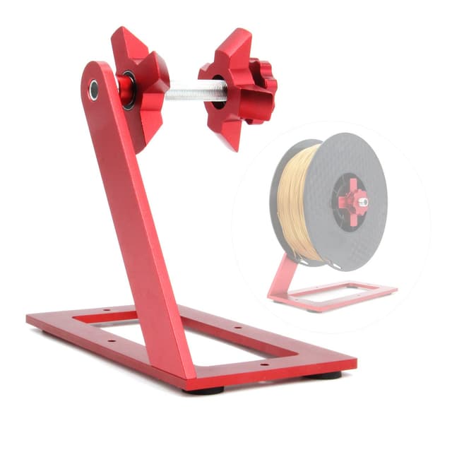 Detalle de Yeebyee Upgrade Filament Spulenhalter-Kit mit Basis und Lager (für Ender 3/3 V2/3 Pro, Ender 5, CR-10)