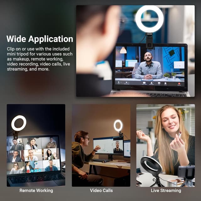 Thumbnail 2 de NEEWER BR60 Ring Light 10W per Vlog