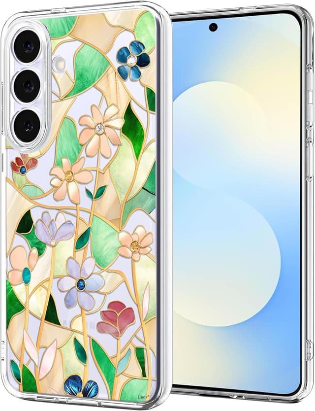 Detalle de Unov Galaxy S25 FE Hülle Klar TPU Schutzhülle