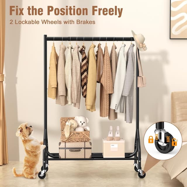 Thumbnail 5 de EAGMAK Heavy Duty Clothes Rail 180 KG