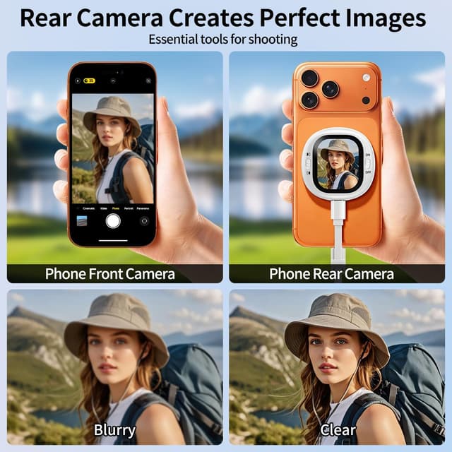 Thumbnail 1 de yAyusi mini monitor magnético para iPhone