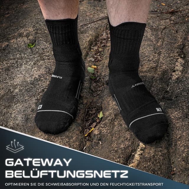 Detalle 1 de Rahhint Coolmax Wandersocken 3 Paar