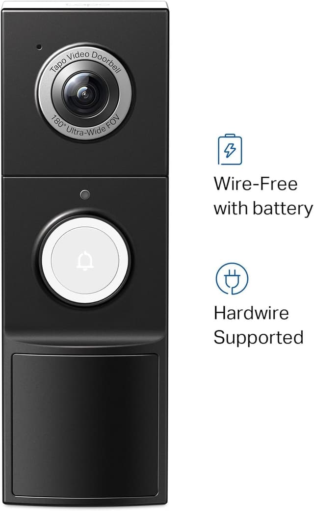 Thumbnail 2 de TP-Link Tapo D235 2K 5MP Wireless Doorbell with 180° DFOV