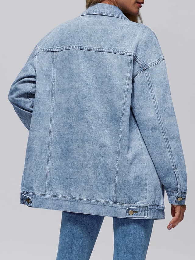 Detalle 2 de AUTOMET Oversized Jeans Jacket 1 Size