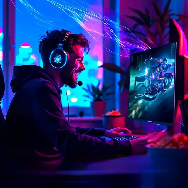 Thumbnail 6 de 27-Zoll QHD Gaming-Monitor (IPS) von Gawfolk mit 120 Hz, FreeSync und VESA 75×75