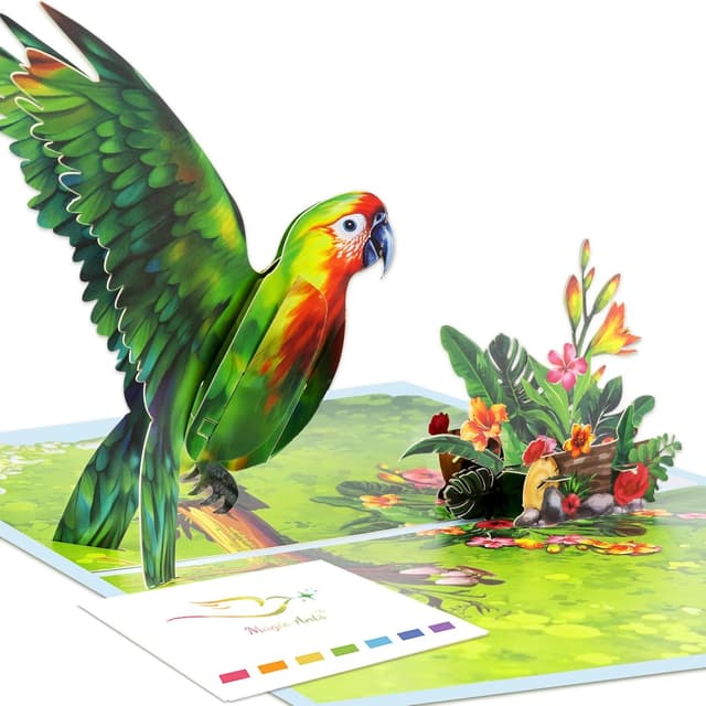 Detalle de 3D Pop-Up Trauerkarte mit 3D Motiv, Umschlag