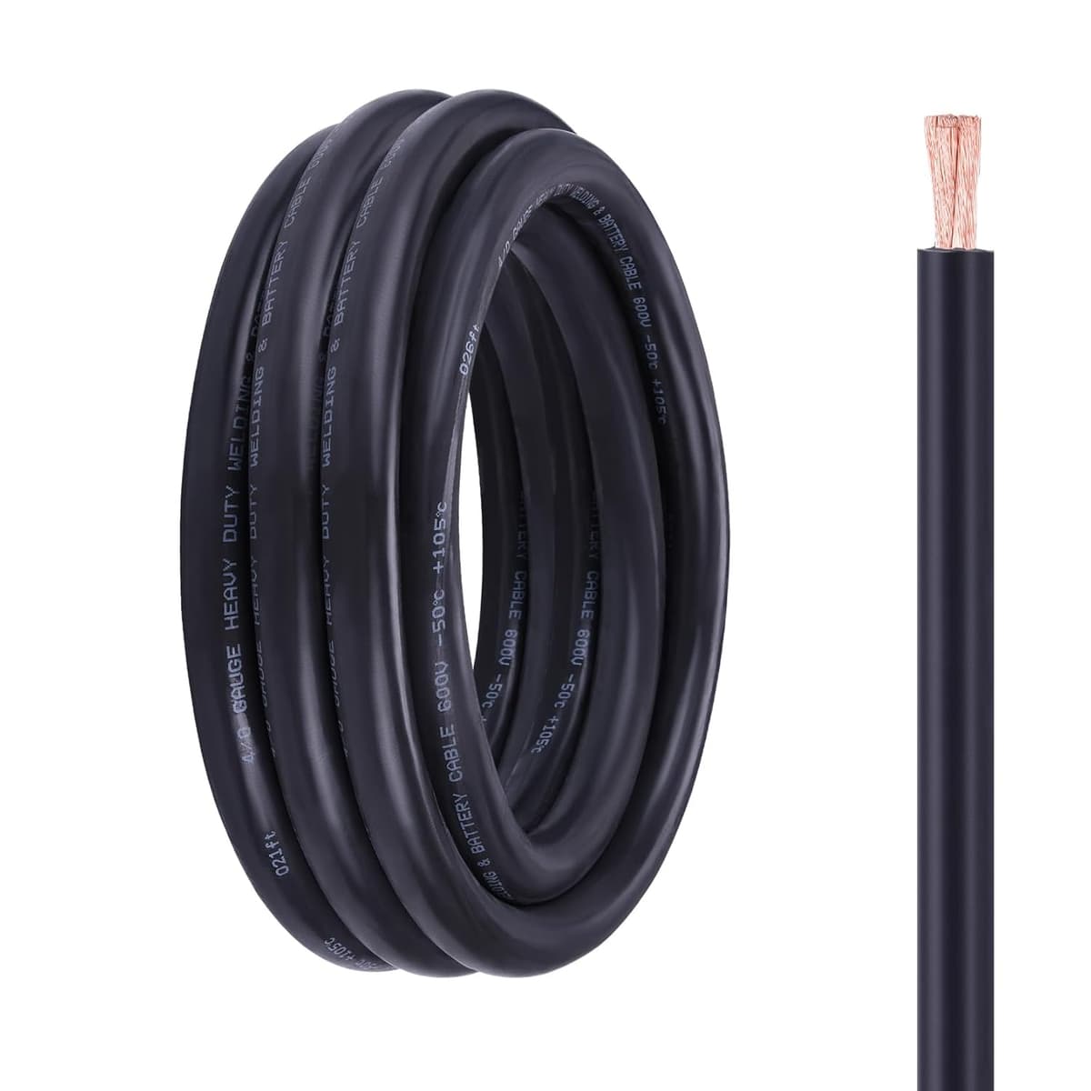 Imagen de Geosiry 4/0 Battery Cable 20FT 🔌 en OfertitasTOP
