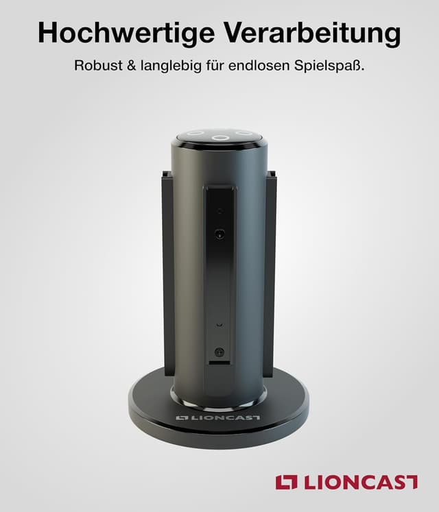 Detalle de LIONCAST Ladestation für bis zu 4 Joy-Cons mit LED-Ladeanzeige – kompatibel mit Nintendo Switch