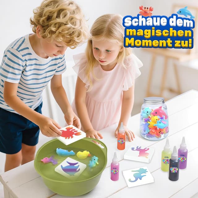 Thumbnail 4 de Magic Water Elf Magisches Wasser‑Gel Spielset mit 10 Gel‑Beuteln