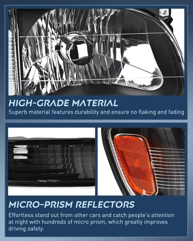 Thumbnail 5 de Nilight Headlight Assembly 2001-2004