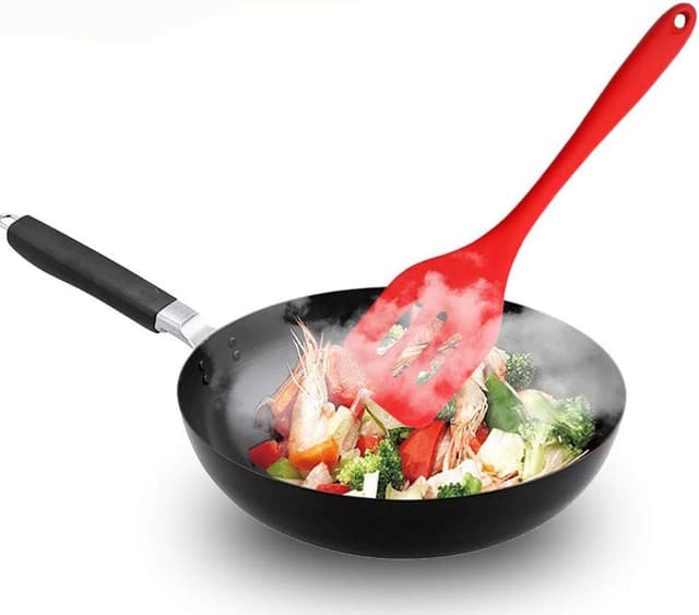 Thumbnail 3 de BINHAI Spatole e utensili da cucina in silicone – set rosso 🍽