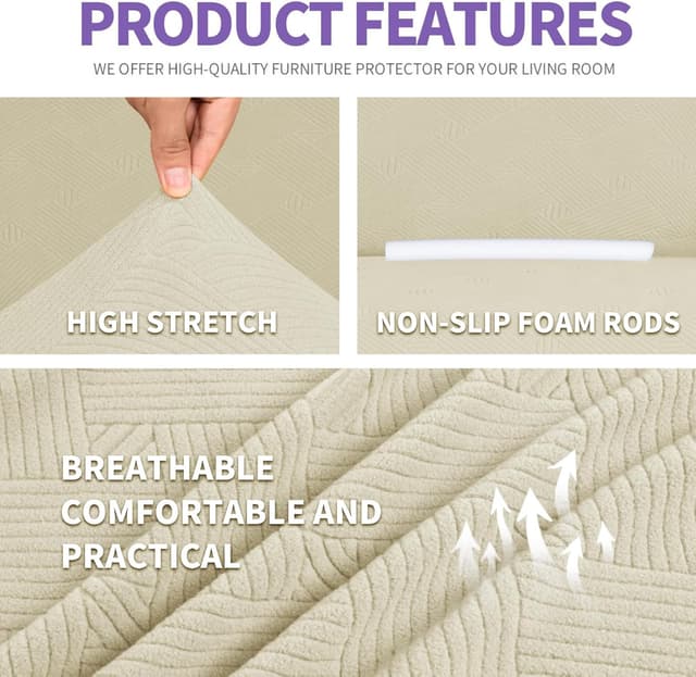 Thumbnail 4 de Ystyle Copridivano 3 Posti con Braccioli