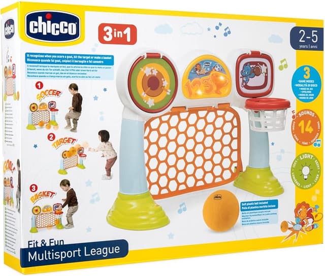 Thumbnail 6 de Chicco Multisport League Game 🏀: Juego Interactivo para Niños