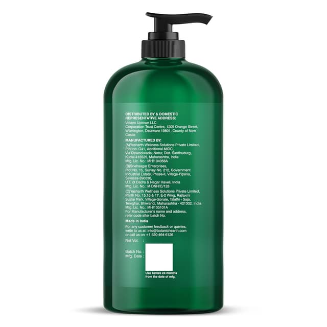 Detalle de Botanic Hearth Tea Tree Conditioner (16 fl oz) — Sulfate & Paraben Free Scalp Care for Dandruff & Dryness