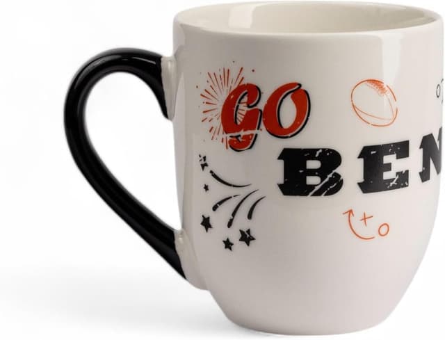 Detalle de The Memory Company Officially Licensed NFL Miami Dolphins 18oz Cheer Mug