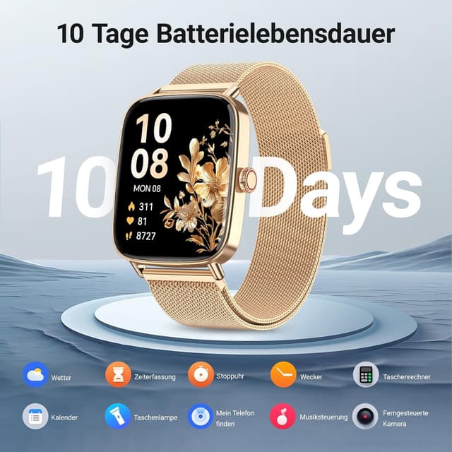 Thumbnail 6 de Samsung Galaxy Smartwatch mit Telefonfunktion 1,85" Fitnessuhr