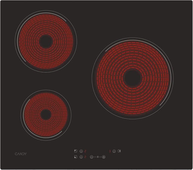 Detalle 2 de Candy Timeless CH63CC/4U2 Vitrocerámica 60 cm