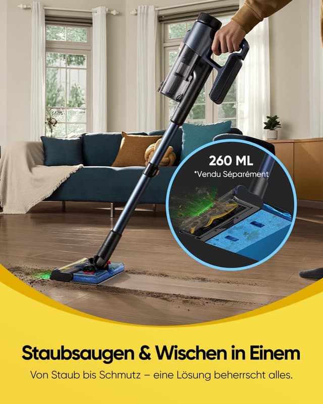 Detalle 2 de Vexilar Akku-Staubsauger 50Kpa 450 W