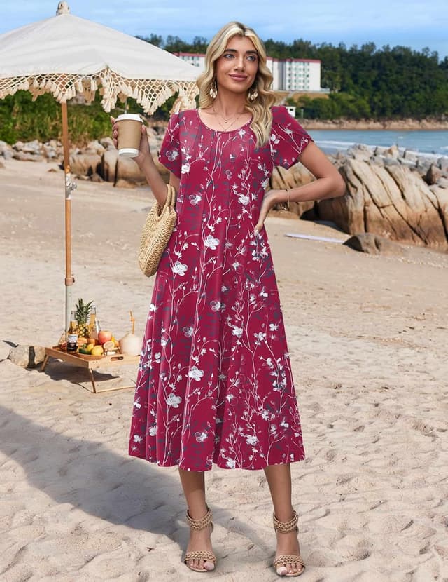 Thumbnail 3 de HOTOUCH Petal Midi Dress for Women