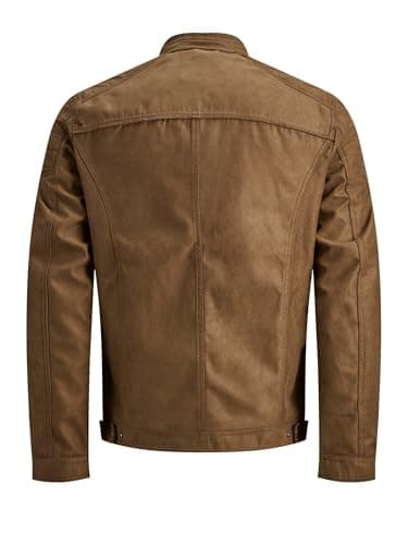 Detalle 2 de JACK & JONES Jjerocky Chaqueta cognac 5XL