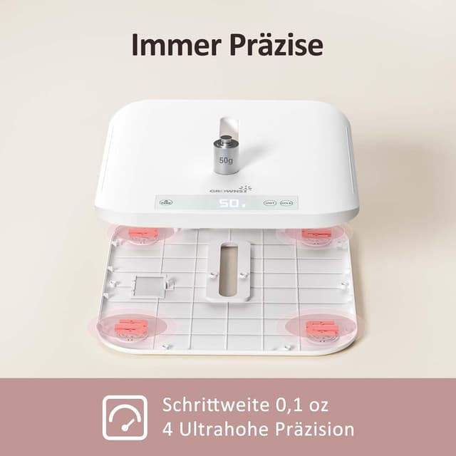 Thumbnail 5 de Grownsy Babywaage 150 kg mit Tablett