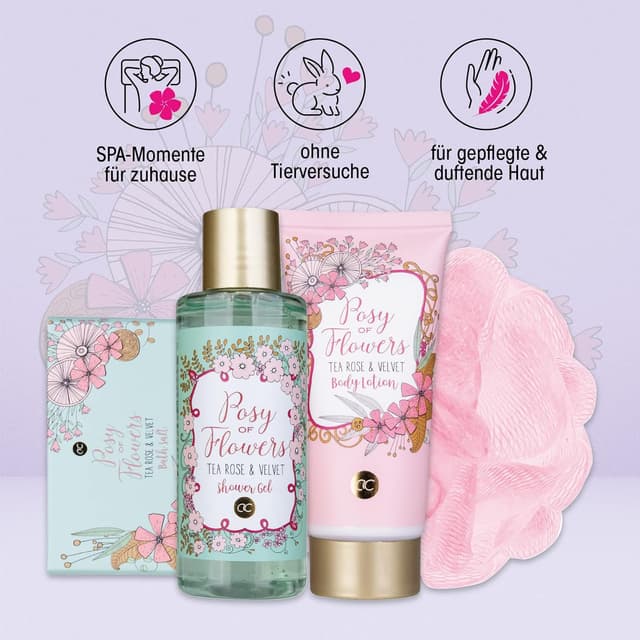 Thumbnail 3 de accentra POSY OF FLOWERS Geschenkset 4‑teilig