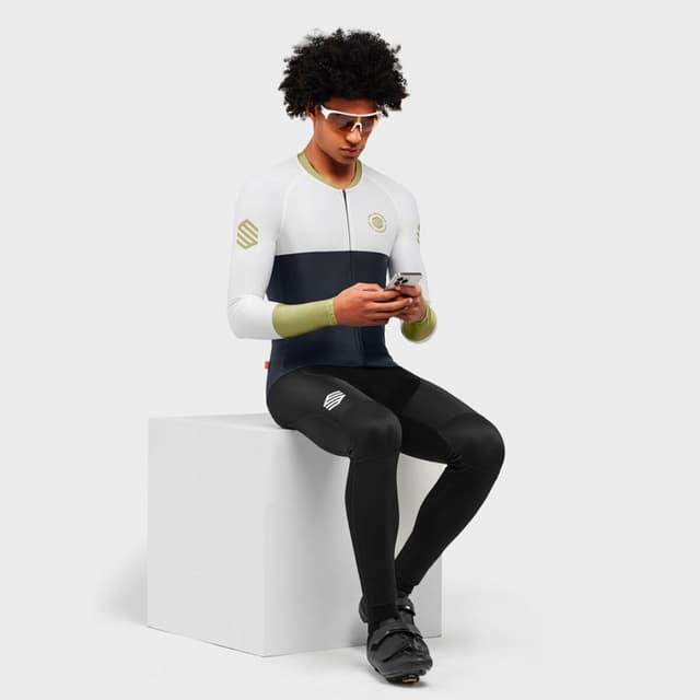 Detalle 2 de Siroko M2 Bavaria Maillot manga larga para hombre 🏊