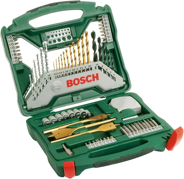 Detalle de Bosch X-Line Set de brocas y puntas, 70 uds. 🛠