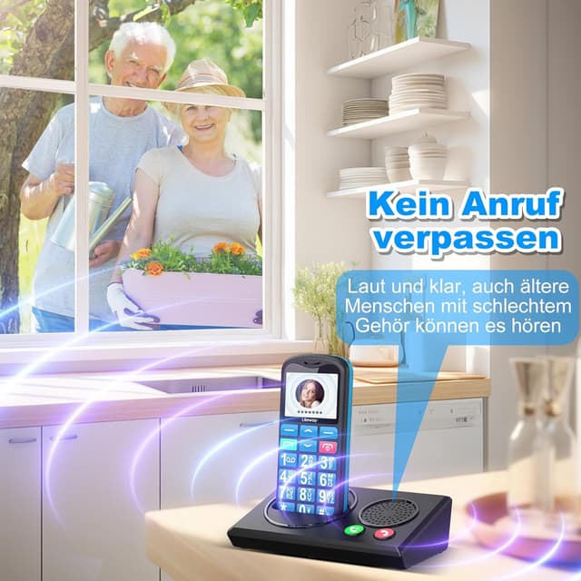 Thumbnail 6 de Tosaju Téléphone 4G Senior 1000 mAh