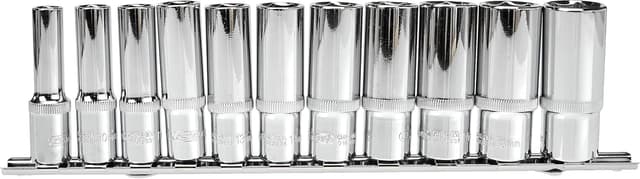 Detalle 2 de KS Tools 918.0611 : jeu de douilles 6 pans 3/8” (11 pièces)