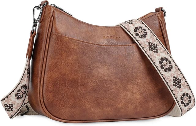Detalle de APHISON Klein Crossbody Bag mit breitem Gurt