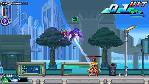 Detalle de Berserk Boy para Nintendo Switch (Red Art Games): plataformas con formas de poder y combos