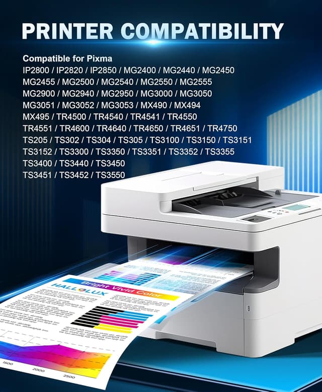 Thumbnail 1 de HALLOLUX PG-545XL CL-546XL Patronen 1 Schwarz 1 Farbe 🖨