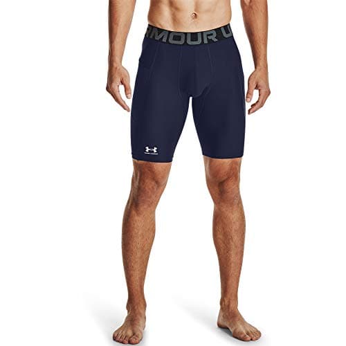 Thumbnail 5 de Under Armour UA HG Armour Long Shorts pantalón corto azul medianoche/blanco