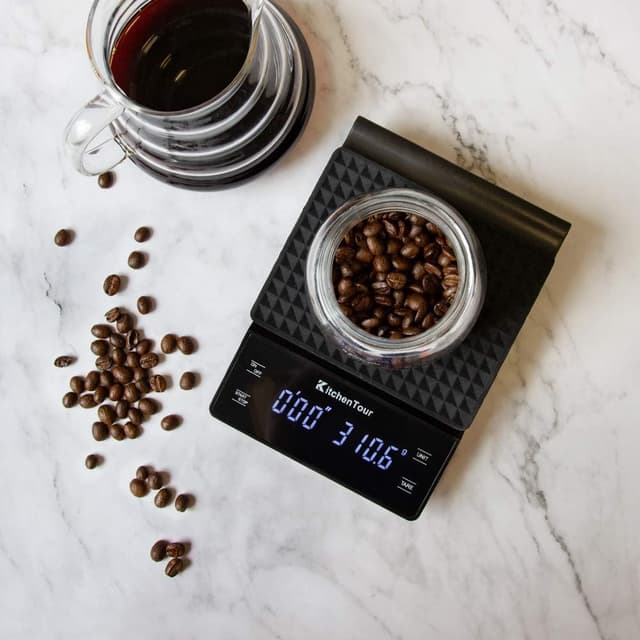Thumbnail 4 de KitchenTour Coffee Scale 3kg Timer ⚖