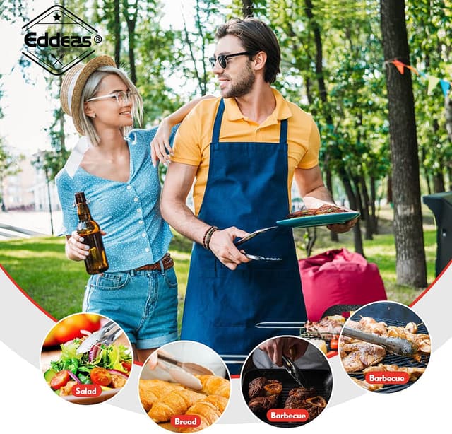 Thumbnail 6 de Eddeas Small Kitchen Tongs 7 inch 🍴